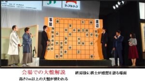 大ホールでの大盤解説会